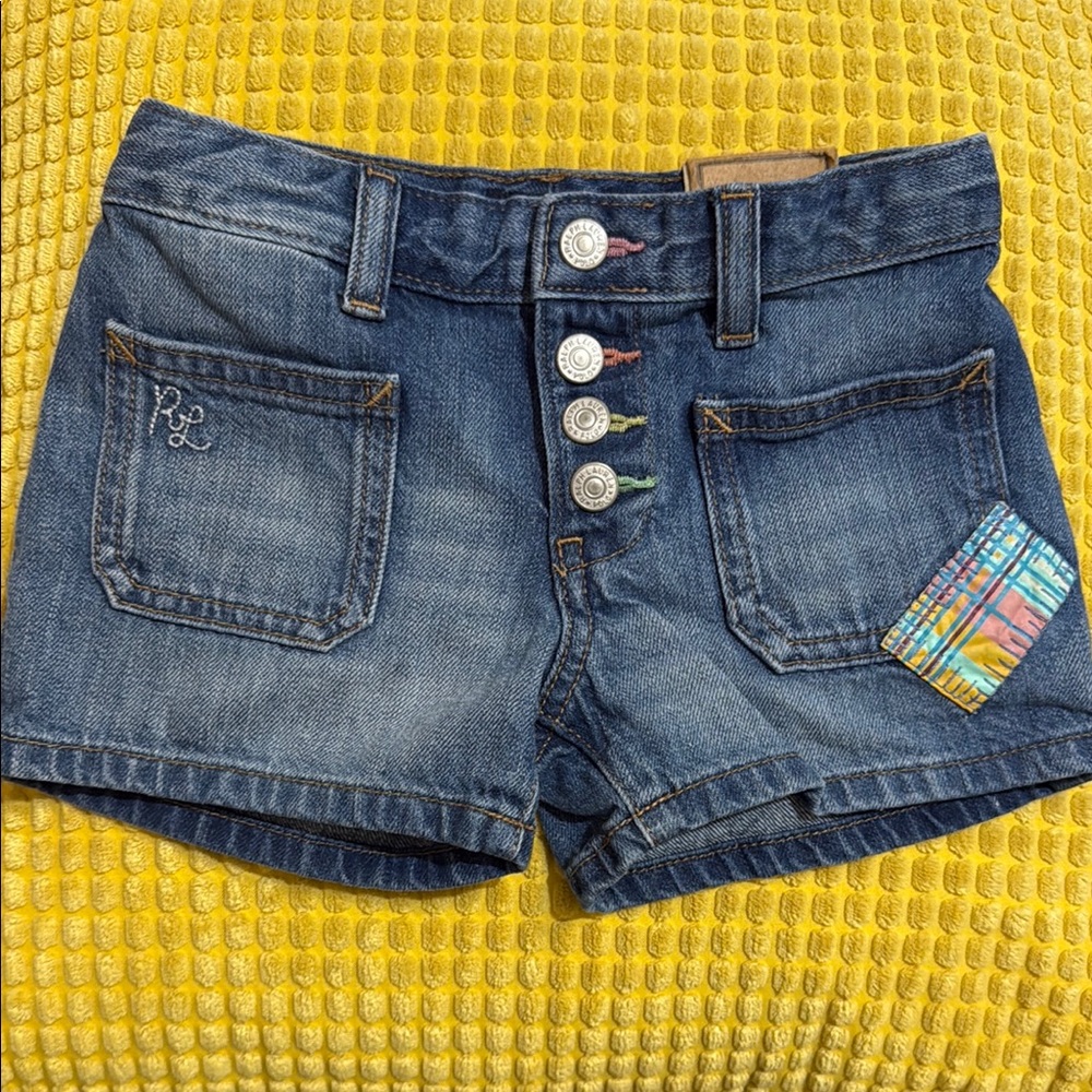 Polo by Ralph Lauren Blue Denim Kids Shorts
